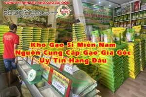 Cửa hàng đại lý gạo tại TPHCM - Kho gạo Miền Nam