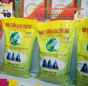 Gạo ST25 chính hãng Gạo Ông Cua