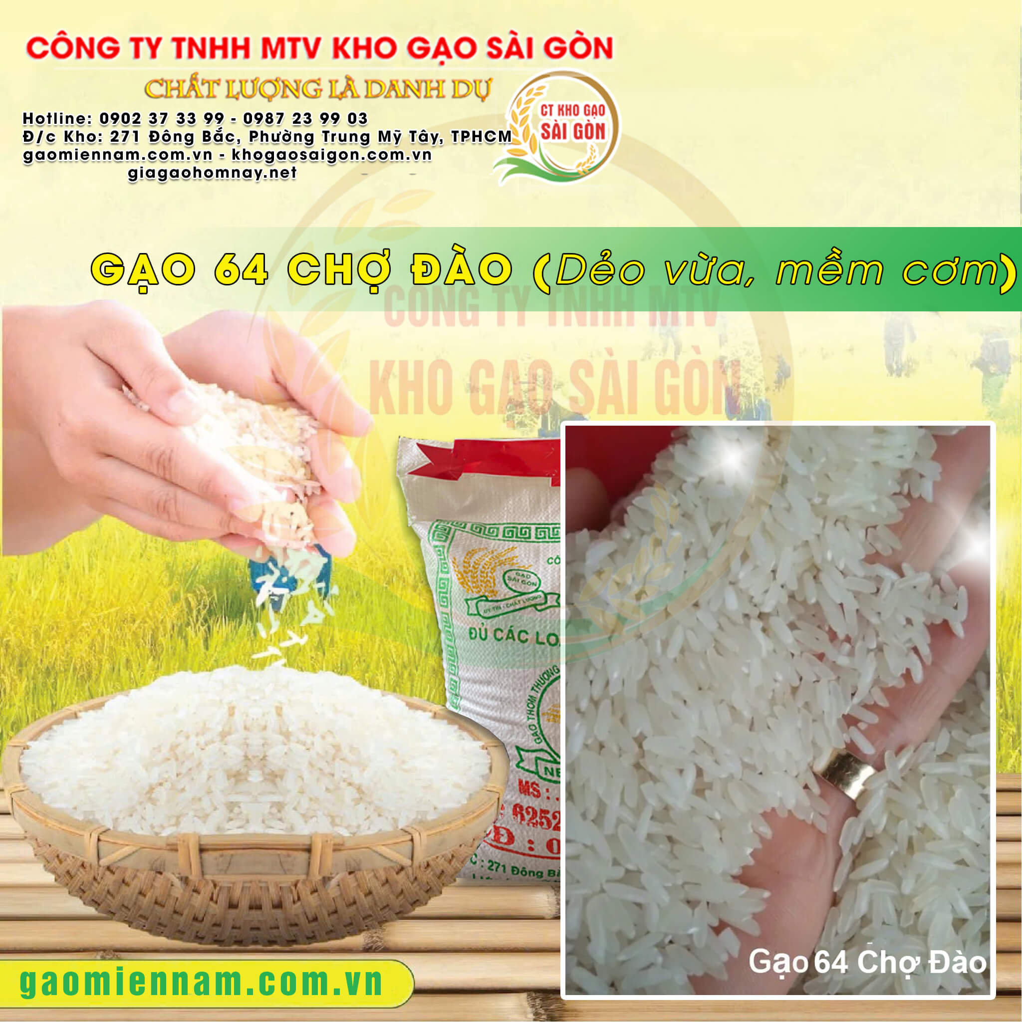 Gạo Thơm 64