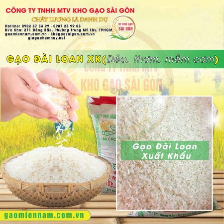 Gạo Đài Loan xuất khẩu
