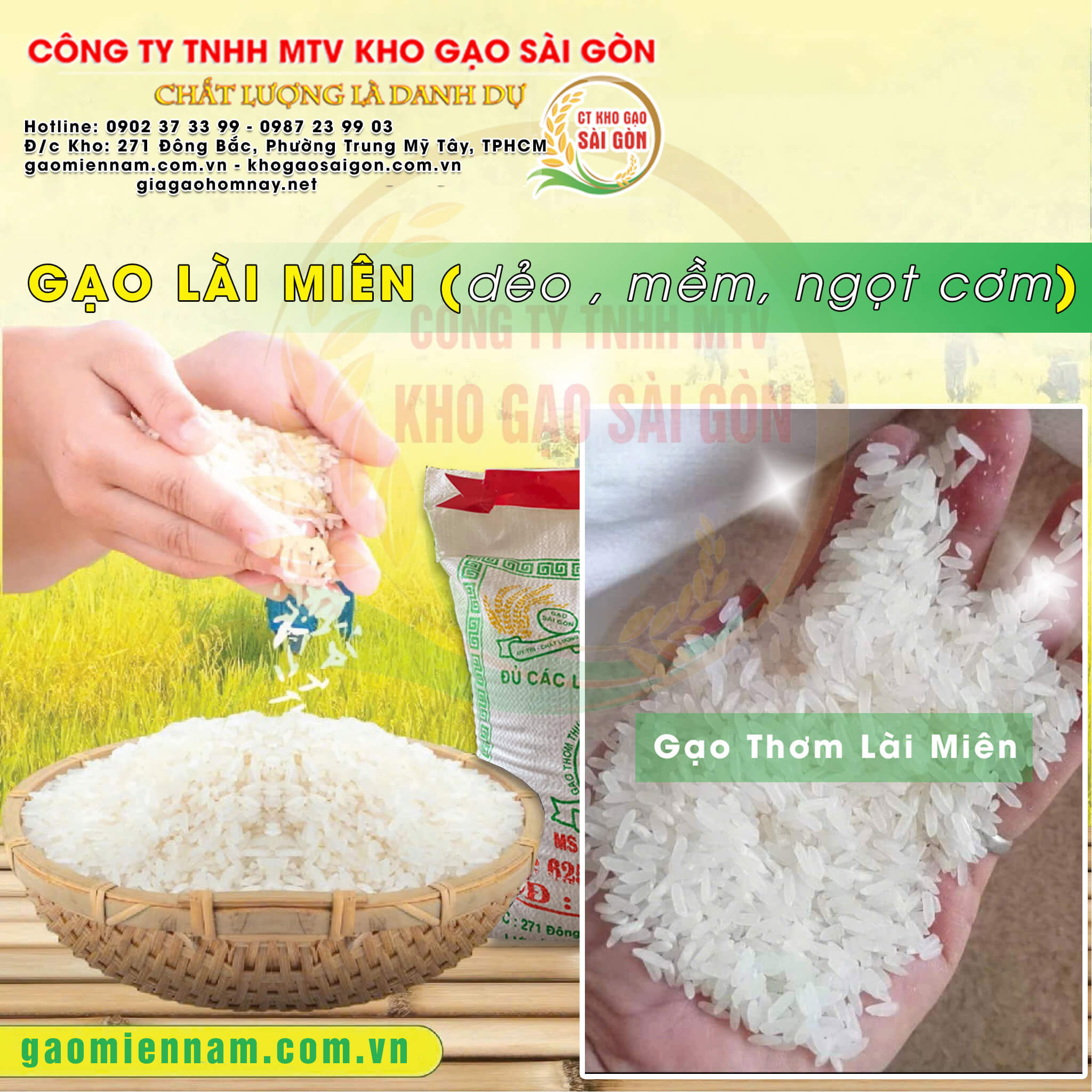 Gạo Thơm Lài Miên
