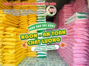 Kho gạo Sài Gòn - Tổng kho gạo Miền Nam sỉ và lẻ uy tín chất lượng