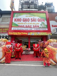 Cửa hàng chi nhánh kho gạo Sài Gòn tại quận Phú Nhuận
